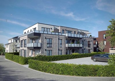 Helle Etagenwohnung mit zwei Balkons