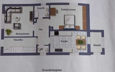 2-Zimmer in Ulm-Söflingen