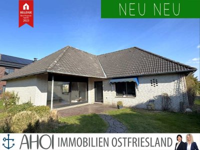 Großzügiger Winkelbungalow mit viel Platz, lichtdurchfluteten  Räumen & Doppelgarage - Nähe Kanal!