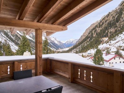 Großes Chalet auf 1.740 m Pitztaler Gletscherbahn