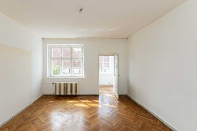 Helle 3-Zi-Altbauwohnung mit Wintergarten in Schöneberg mit viel Potenzial