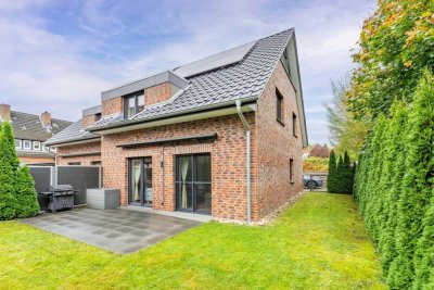 Modernes Wohnen in Stade - energieeffiziente DHH (A+) mit Garten & hochwertiger Ausstattung