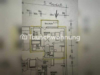 Tauschwohnung: Tausche 1-Zimmer-Wohnung in Maxvorstadt