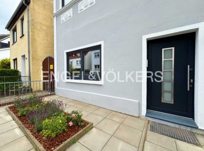Charmante Gartenwohnung mit Kamin 
Ihre grüne Oase mitten in der Stadt!