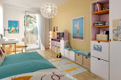 Hof am Park - 4-Zimmer-Wohnung mit großem Balkon und Morgen- &amp; Abendsonne