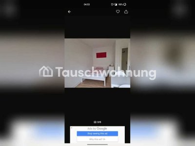 Tauschwohnung: Einzel Zimmer Wohnung in der Westendenstraße,60325 Frankfurt