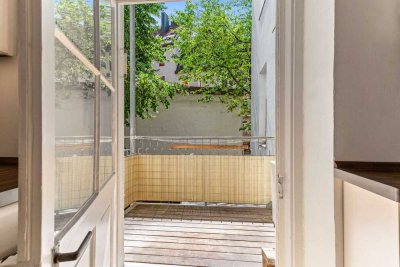 Altbauflair trifft modernen Komfort – 3-Zimmer-Wohnung mit Balkon in München-Haidhausen