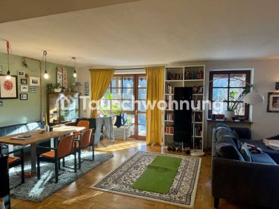 Tauschwohnung: Traumwohnung mit Garten nahe Herzogpark zum Tausch
