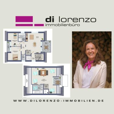 *ERSTBEZUG! BJ 2025-Maisonette-4 Zi-2-Balkone, DACH-Terrasse-2 Bäder-2 Stellplätze, in MG-Neuwerk!*