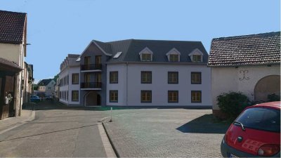 wunderschöne 2-Z. DG-Neubauwohnung mit Balkon in Mainz-Ebersheim (WE 8)