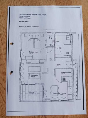 Freundliche Wohnung in Laichingen in der Stadtmitte