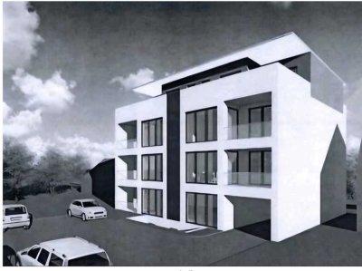 Mietwohnung-Penthouse mit große Terrasse und zwei Balkonen