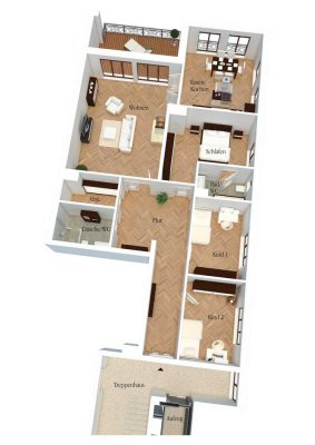 großzügige & familiengerechte 4-Zimmerwohnung in Striesen