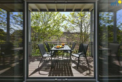 Wangerooger Wohntraum mit sonnigem Balkon und Sauna