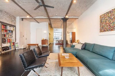 Nahe Soho Haus: Beeindruckendes Loft mit freigelegtem Mauerwerk, Kappendecken in absoluter Top-Lage