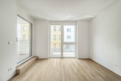 ERSTBEZUG &gt;&gt; bodentiefe Fenster in westseitiger Wohnung mit Loggia &gt;&gt; TOP LAGE