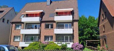 Attraktive 3 - Zi. - Wohnung mit Süd-Balkon u. Garage in ruhiger Top- Lage v. Bielefeld