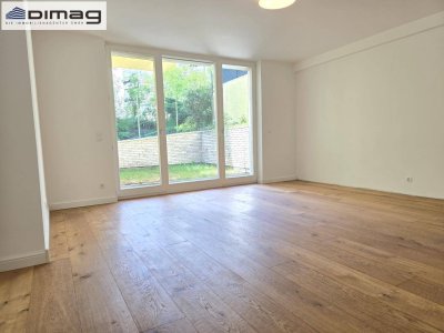 Barrierefreie, sehr sonnige Gartenwohnung mit 4 Zimmer, in bester und sehr beliebter Wohngegend im grünen Ober St. Veit
