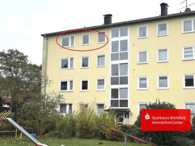 4 Zimmer-Eigentumswohnung in Senne mit Garage und eigenem Gartenanteil