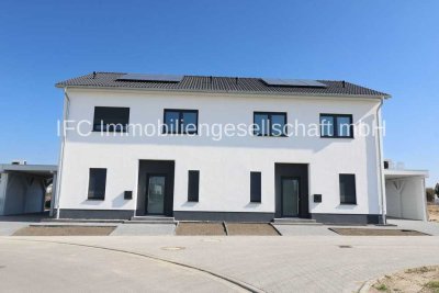 moderne, ökologische und energieeffiziente  Doppelhaushälfte in Dessau-Kochstedt