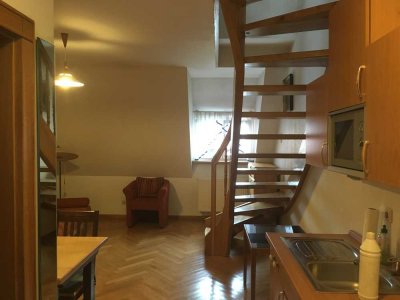Exklusive, geräumige und gepflegte 1-Zimmer-Dachgeschosswohnung mit Einbauküche in Erlangen