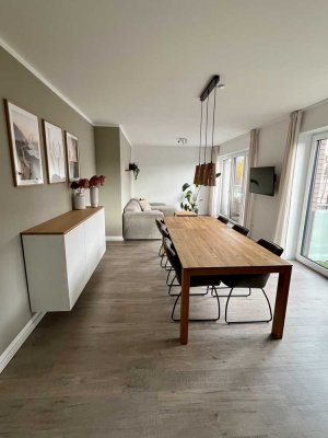 Lichtdurchflutete 2-Zimmer Neubauwohnung mit Balkon in Borken