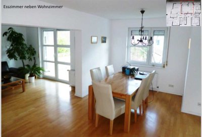 Zentrale 5-Zimmer-Wohnung mit Einbauküche in Stuttgart-Rohr