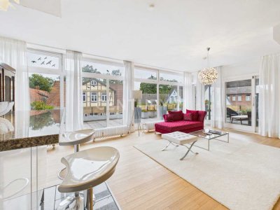 Burgdorf-Zentrum - exklusive, helle Wohnung mit großzügiger Dachterrasse und Stellplatz