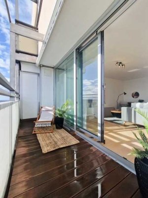 Traumhaft schöne und helle 3 Zimmer Wohnung in Ludwigshafen am Rhein mit Blick über die Stadt