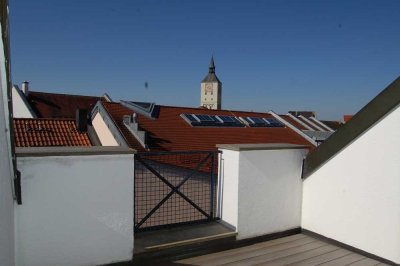 Sonnige 3-Zimmer-Wohnung mit Dachterrasse im Herzen von Deggendorf – sofort verfügbar