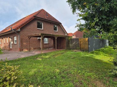 Doppelhaushälfte m. Carport in Saterland - OT Scharrel