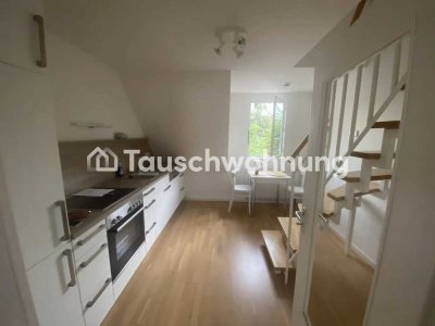 Tauschwohnung: 45m2 Altbau Maisonette-Wohnung Terrasse Stuttgart Degerloch