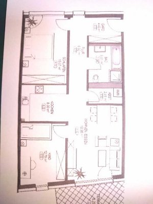 Moderne 3-Zimmer Erdgeschosswohnung in Weißenburg i.Bay.