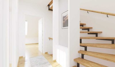 Modernes Haus mit komfortabler Ausstattung inklusive Wärmepumpe