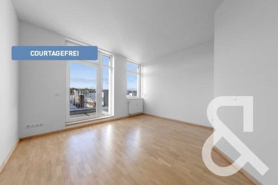 Sonnige Maisonette-Endetage mit Blick über Ottensen