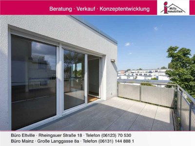 Moderne Eigentumswohnung mit Penthouse-Flair in Top-Lage von Mainz-Gonsenheim