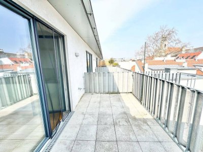 TERRASSENTRAUM | LICHTDURCHFLUTETE, OPTIMAL AUFGETEILTE 3 ZIMMER | TOPLAGE
