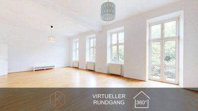 Große und klassisch schöne Altbau-Wohnung | 5 Zimmer | 2 Bäder | Lift | am Liechtensteinpark