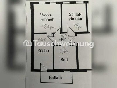 Tauschwohnung: Perfekt für Einzelpersonen und Paare in Leipzig, Südwest