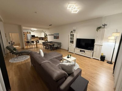 Barrierefreie 4-Zimmer Atelierwohnung mit Garten