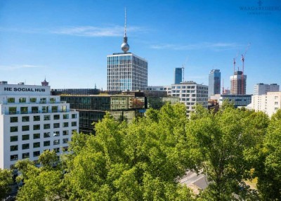 Wohnen über den Dächern Berlins – Spektakulärer Blick auf den Fernsehturm