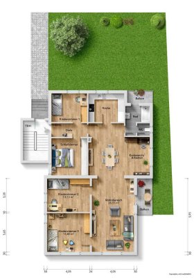 Familienglück vor den Toren der Stadt