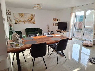 Werl-Büderich, EG-Wohnung mit Terrasse und Gartenanteil, ca. 128,50 qm