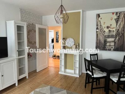 Tauschwohnung: 3Zimmerwohnung mit Südbalkon und Badewanne