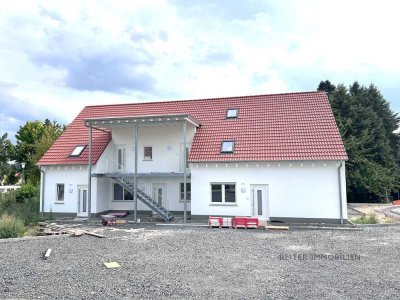 Hünfeld-Oberrombach: Erstbezug im Neubau: 83 m²-3 Zimmer-modernes Wohnen mit eigenem Garten