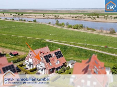 Lichtdurchflutete Maisonettewohnung mit Deichblick – Wohnen in ruhiger Lage von Greetsiel