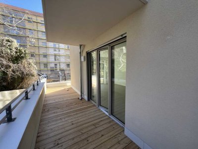 *NEUBAU* Traumhafte 3-Raum-Wohnung in der Südvorstadt mit Fußbodenheizung und Terrasse - WE03