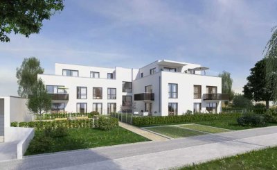 Erstbezug mit Balkon: Geschmackvolle 2-Zimmer-Penthouse-Wohnung in Augsburg