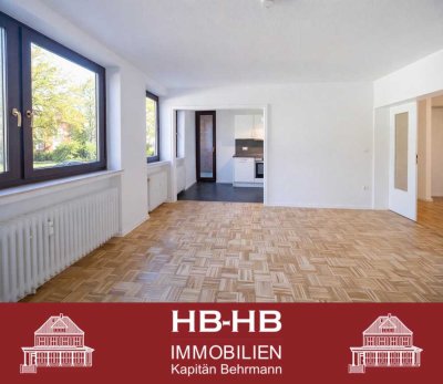 BESTLAGE - vordere Wachmannstraße, sanierte 3-Zimmer-Wohnung inkl. Garage