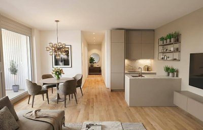 Bezugsbereit: Wohnen fast am See - 3-Zimmer Wohnung mit Terrasse (Top A06)